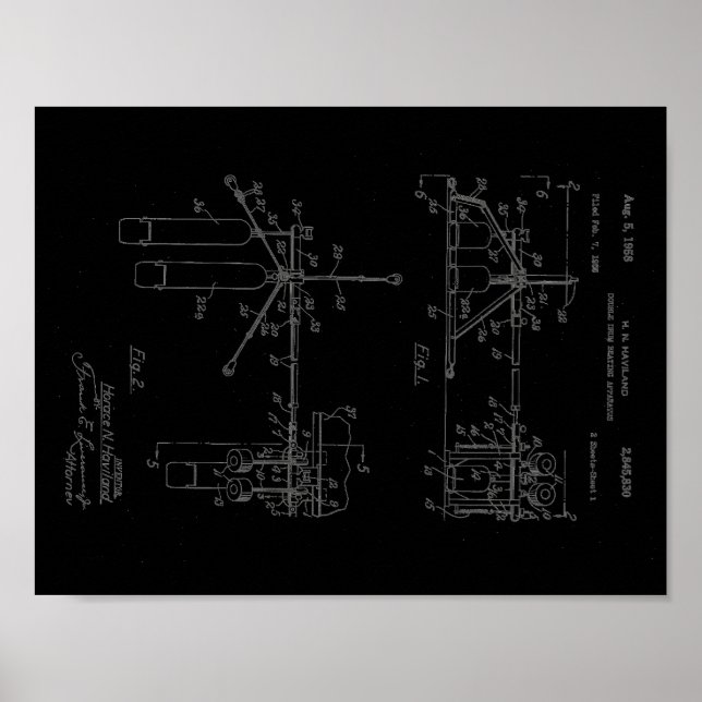 Behållare för dubbla av trumma poster (Framsidan)