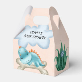 Behållare för spädbarn i cute Teal Burnt Orange Presentaskar