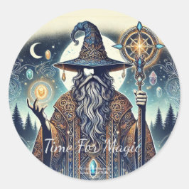 Behållarklister av James Michael Miller Runt Klistermärke