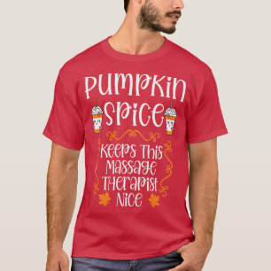 Behållor av kvinnans Pumpkin Spice T Shirt