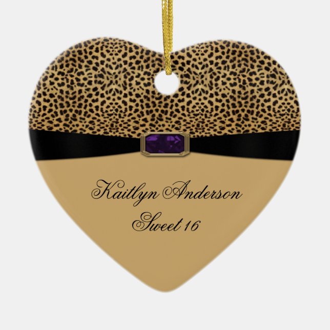 Behållor för purpurfärgad Amethyst juvel för Julgransprydnad Keramik (Framsidan)