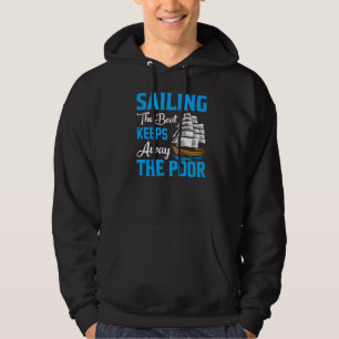 Behållor i segelbåtarna borta från den stackars sj hoodie