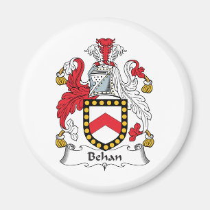 Behan familjvapensköld magnet