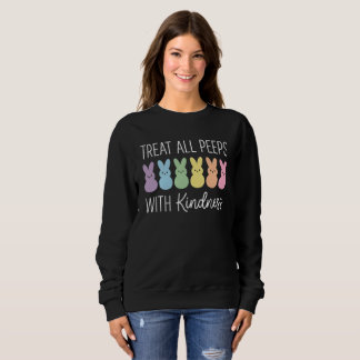 Behandla Alla Fågelungar Med Vänlighet Påsk Lärart T Shirt