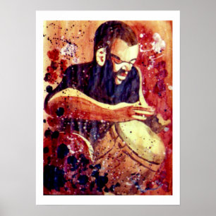 Behandla BrownBlues Poster