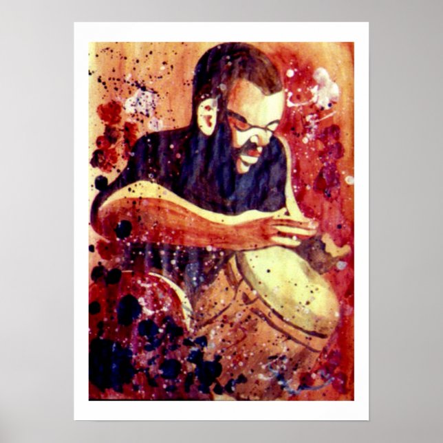 Behandla BrownBlues Poster (Framsidan)