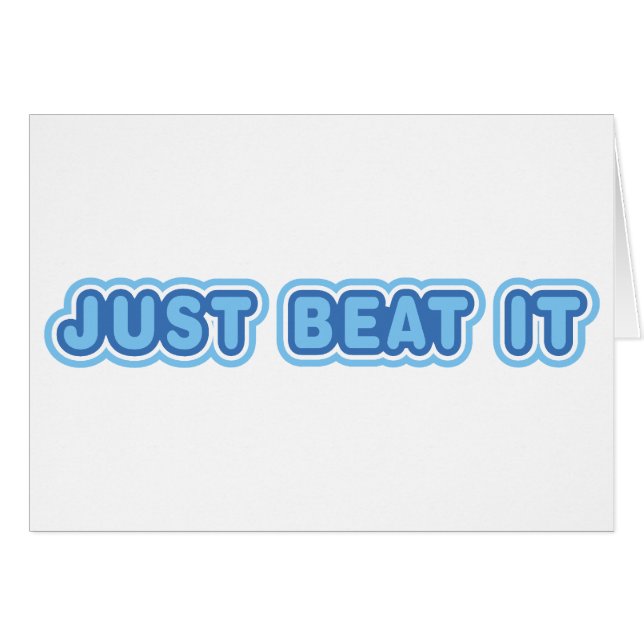 Behandla det bara hälsningskort (Framsidan Horizontal)