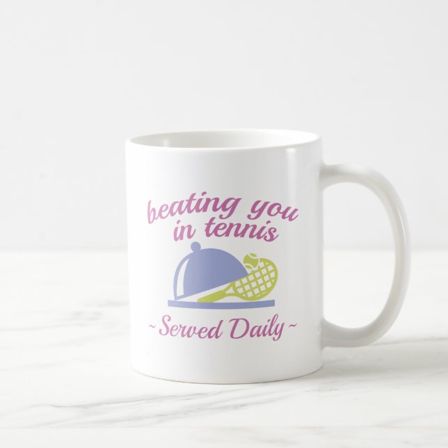 Behandla dig i tennis kaffemugg (Höger)
