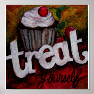Behandla dig själv poster