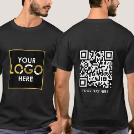 Behandla din Logotyp QR-kod Text - säljfrämjande s T Shirt