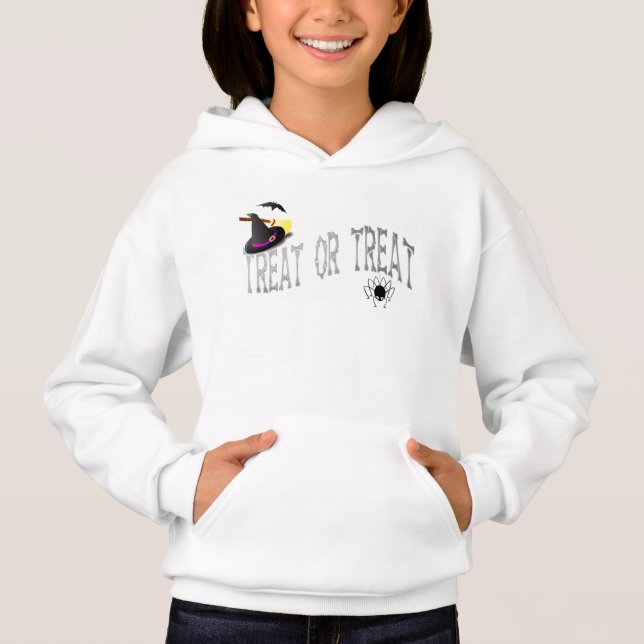 Behandla eller behandla t shirt (Framsida)
