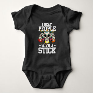 Behandla folk med pinne 8 Boll Sugar Skull Billard T Shirt