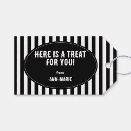 Behandla för dig Halloween Presentetikett