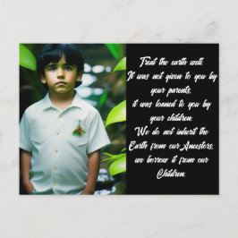 Behandla jordens brunn | Tropical Boy Vykort