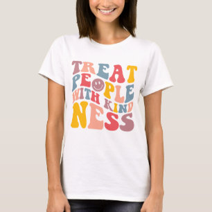 Behandla människor med kinditet t shirt