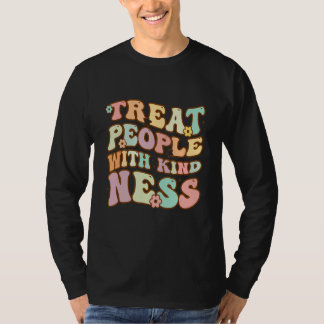 Behandla människor med kinness Positive Mindset Gr T Shirt