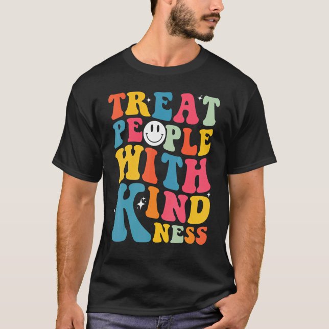 Behandla människor med kinness TPWK Aesthetic Tren T Shirt (Framsida)