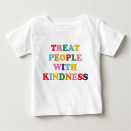 Behandla människor med vänlighet t shirt