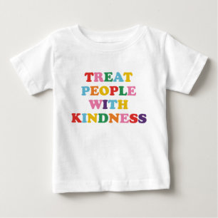 Behandla människor med vänlighet t shirt