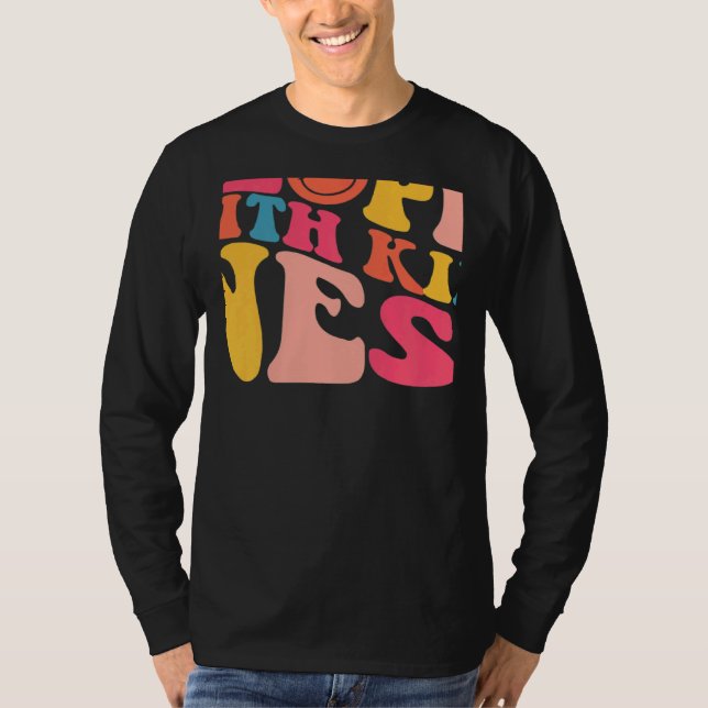 Behandla Människor Med Vänlighet TPWK Trendig Prep T Shirt (Framsida)
