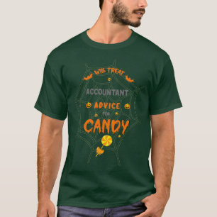 Behandla revisorsråd för Candy Funny Hallo T Shirt