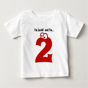 Behandla som ett barn den 2nd stora födelsedagen tee shirt