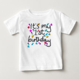Behandla som ett barn den starry t-skjortan för t-shirt