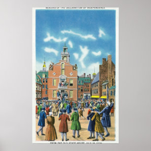 Behandling av självständighetsförklaringen poster