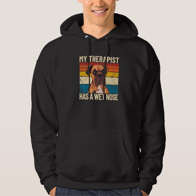 Behandling med rekombinant Hund har en Blöt av Nos Hoodie (Framsida)