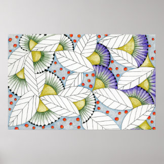 Behandling med Wibrant Earth Patients själ Färg Poster