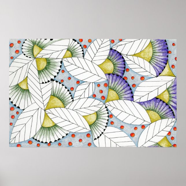 Behandling med Wibrant Earth Patients själ Färg Poster (Framsidan)