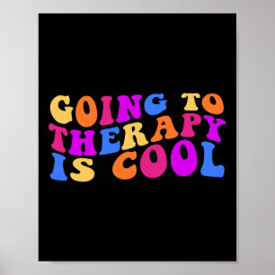 Behandlingen är Coola Medvetenhet om psykiskt själ Poster