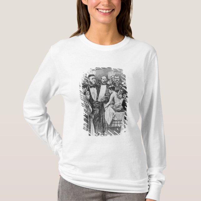 Behandlingen av tuberkulosen t shirt (Framsida)