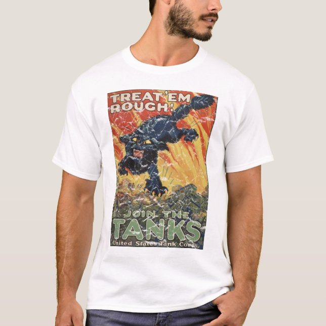 Behandlingen Em Rough-1918 - i nöd Tee (Framsida)