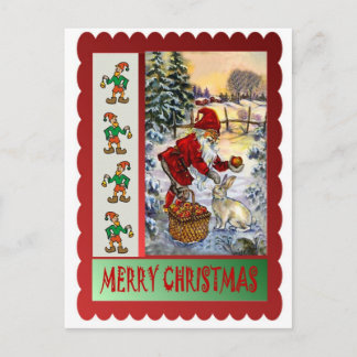 Behandlingen för kanin helg vykort