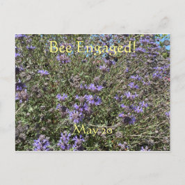 Behandlingen: vykort för världsbidagen