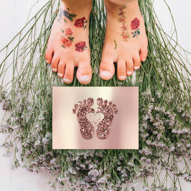Behandlingsintyg för massage Reflexology Certifica (Therapy Massage Reflexology Certificate Gift Rose)