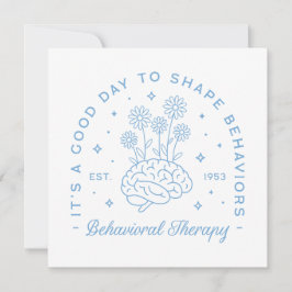 Behandlingsterapi blommigt blåbedövning