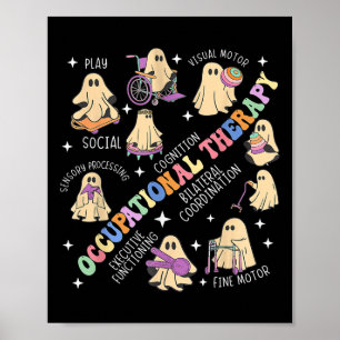 Behandlingsterapi Halloween-taloky Ot Poster