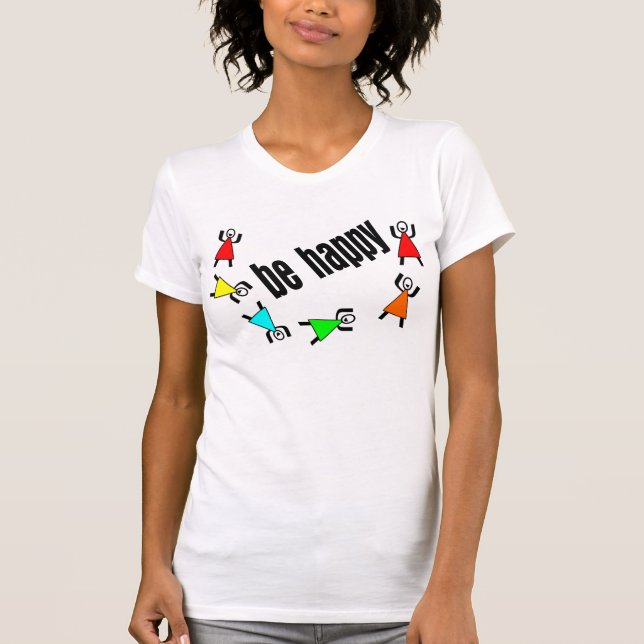 behappycolors t-shirt (Framsida)