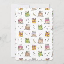 Behärsk födelsedag mönster