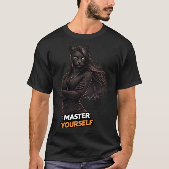 Behärska dig själv t shirt (Framsida)