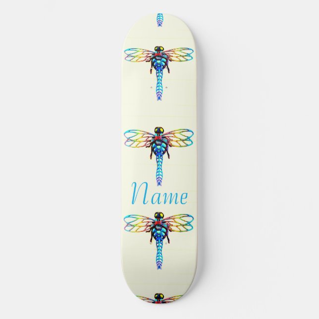 Behärskning dragonfly Thunder_Cove Mini Skateboard Bräda 18,5 Cm (Framsida)