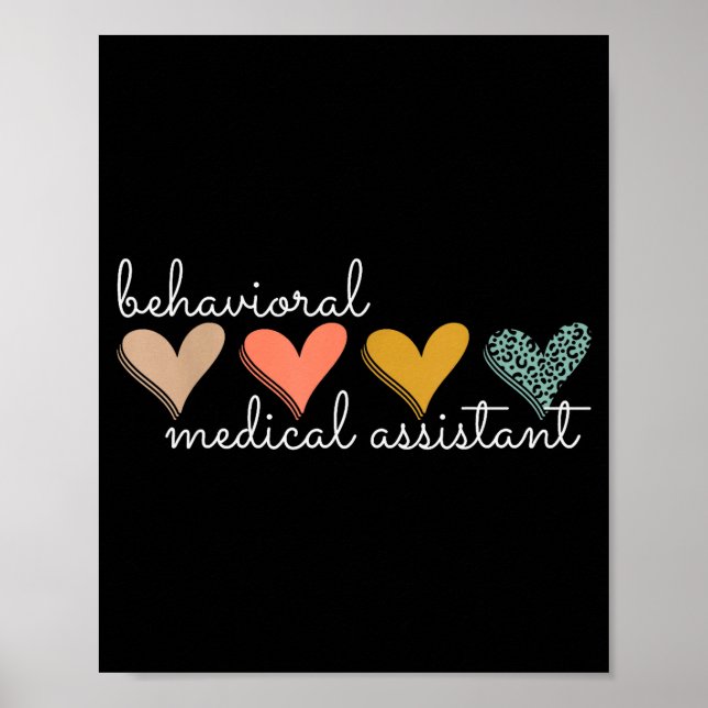 Behavioral Medical Istant Health Behavior Technici Poster (Framsidan)