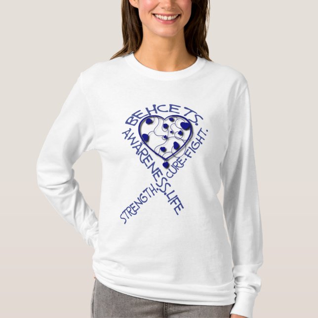 Behcets sjukdomHoodie Tee Shirt (Framsida)