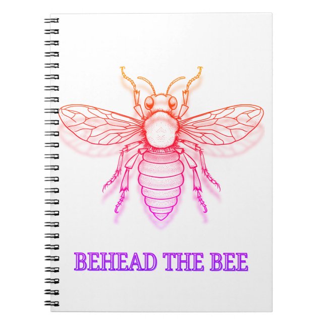 Behead the Bee Anteckningsbok (Framsidan)
