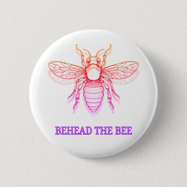 Behead the Bee Knapp (Framsida)