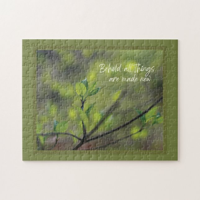 Behold all sak är ett nytt Dogwood-pussel Pussel (Horisontell)