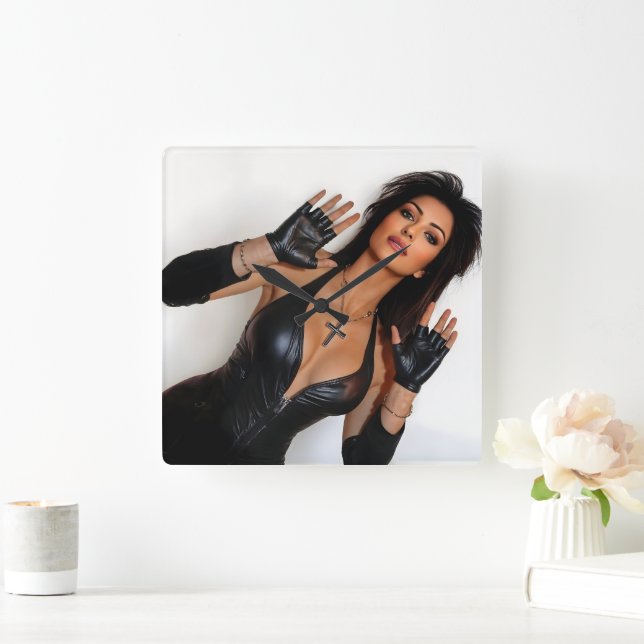 Behold clock fyrkantig klocka (Hem)