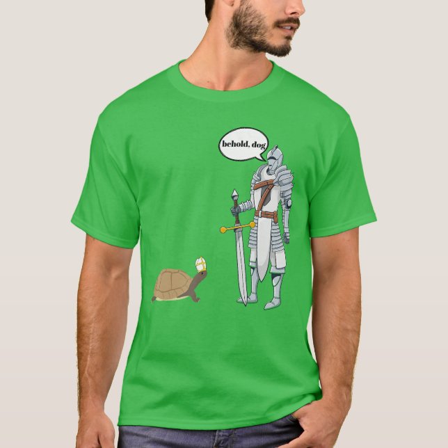 Behold Dog Funnyurtle Wearing A Priest Hat Hilario T Shirt (Framsida)